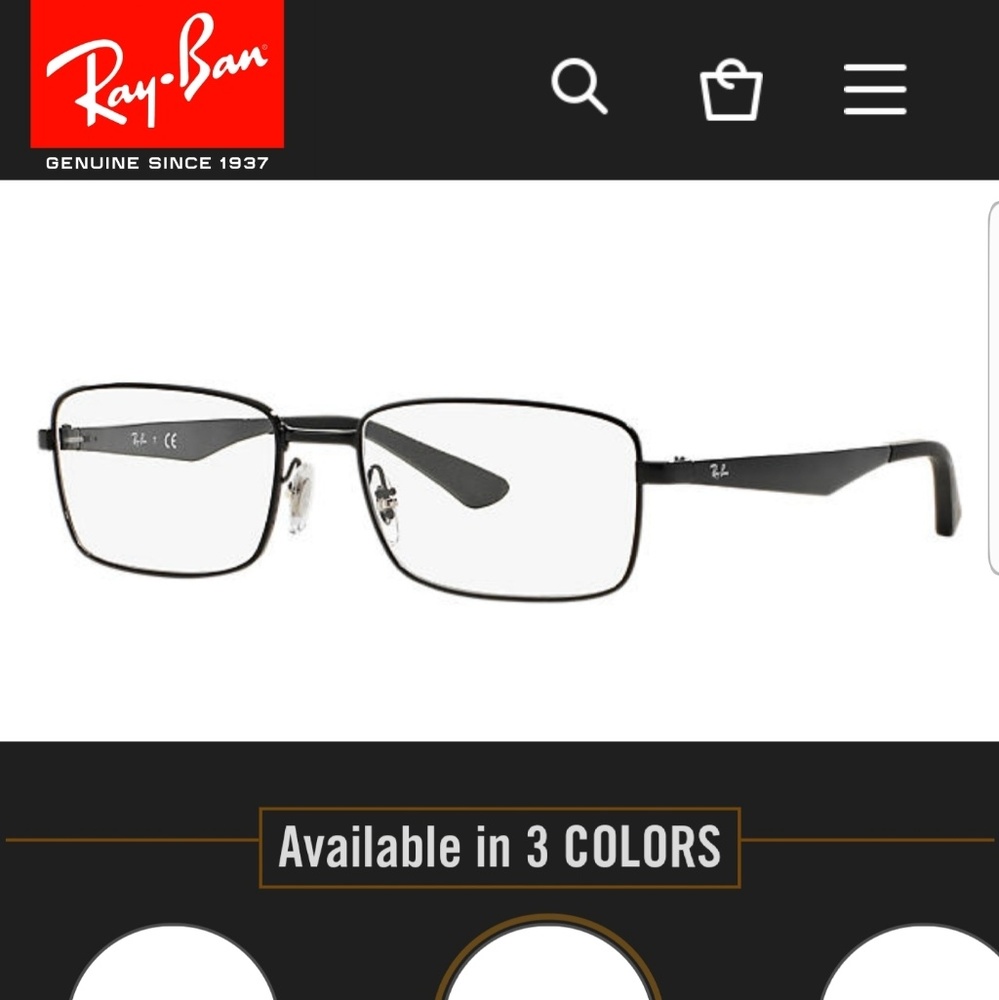 Ray-Bans 6333 2506 non-prescription glasses